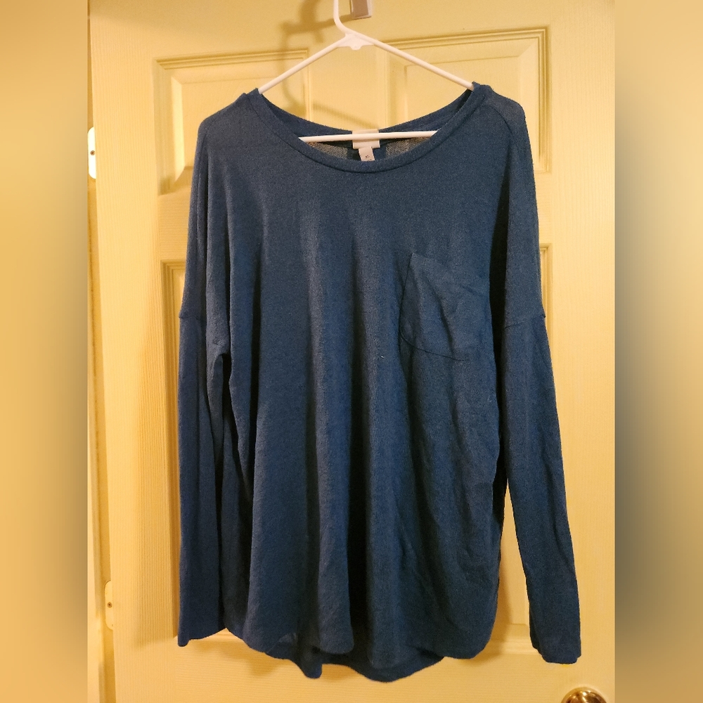 Blue sweater